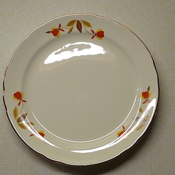 Hall's Superior Other - Autumn Leaves Salad Plates